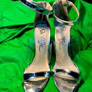 So Me silver color size 7